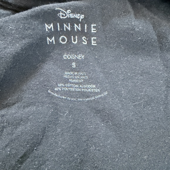 Disney Minnie Mouse Black fitted tee - Picture 3 of 5